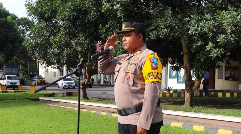 Polres Halut Gelar Apel Operasi Keselamatan Kie Raha 2025