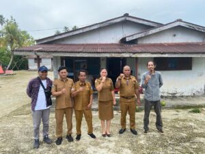 Rencana Bangun Pos Perbatasan, Camat Pulau Rao, Sherly Tamadarage Terima Kunjungan Kabag Perbatasan