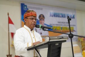 Bupati Halut, Piet Hein Babua Minta Semua Pihak Menghargai Para Bupati dan Pejabat Senior