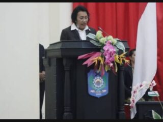 Pimpin Rapat Paripurna HUT Kabupaten ke 22, Ini Penyampaian Ketua DPRD Halut Dalam Pidatonya