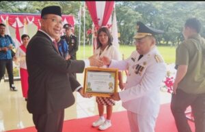 Belum Lama Pimpin Halut, Bupati Piet Hein Babua Dapat Penghargaan Dari Asosiasi LPPL Radio TV Indonesia