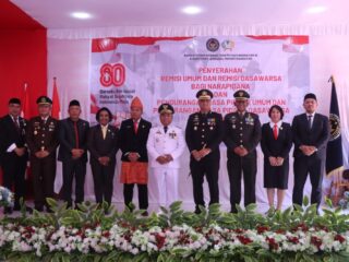 Hadiri dan Bacakan Sambutan Menteri Imigrasi dan Pemasyarakatan RI, Ini Pesan Bupati Halut, Piet Hein Babua Kepada Warga Lapas