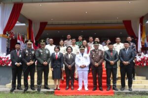Bupati Halut, Piet Hein Babua, Perdana Pimpin Upacara HUT Kemerdekaan RI ke 80