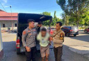 Anggota Pamapta Sigap Menerima Laporan Pencurian Dari Masyarakat, Pelaku Berhasil Diamankan