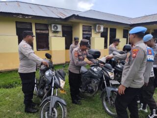 Propam Polres Halut Gelar Gaktibplin di Polsek Jajaran