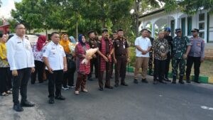Bupati Halut, Piet Hein Babua, Sambut Kajati Maluku Utara di Kejari Halmahera Utara